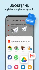 Dyktafon - Rejestrator Głosu screenshot