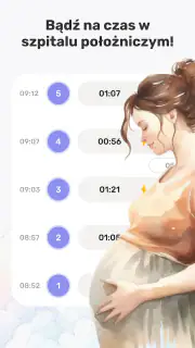 Dziecko: Czasomierz skurczy screenshot 5