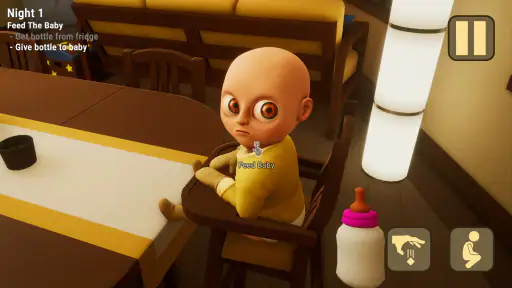 Dziecko na żółto screenshot