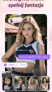Dziewczyna AI postać ChatJoy screenshot