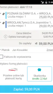 e-podróżnik: bilety i rozkłady screenshot 5