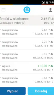 e-podróżnik: bilety i rozkłady screenshot 6