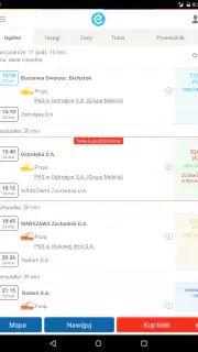 e-podróżnik: bilety i rozkłady screenshot 8