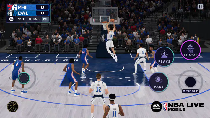 EA SPORTS™ NBA LIVE Mobile screenshot 1
