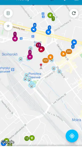 EasyWay public transport screenshot 1