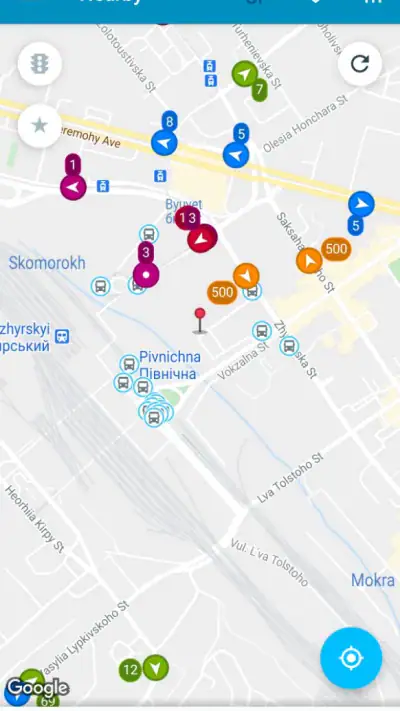 EasyWay public transport screenshot 1
