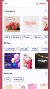 eCards: Greeting card maker! screenshot