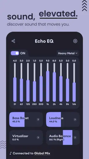 Echo Equalizer: Bass Booster screenshot 1