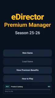 eDirector™ Football Manager 26 screenshot 1
