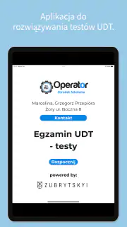 Egzamin UDT - testy screenshot 6