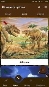 Encyklopedia dinozaurów screenshot