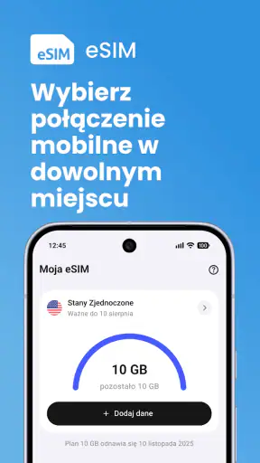 eSIM Internet na Podróże screenshot 1