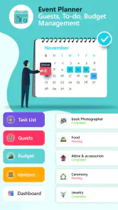 Event Planner - Guests, Todo screenshot