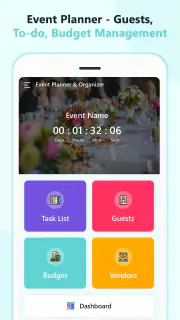 Event Planner - Guests, Todo screenshot 2