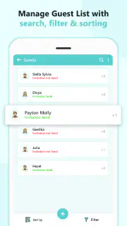 Event Planner - Guests, Todo screenshot 5