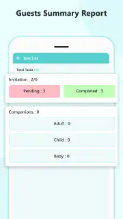Event Planner - Guests, Todo screenshot 6