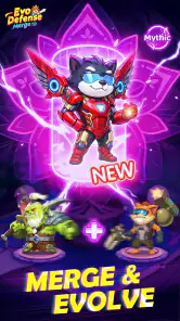Evo Defense: Merge TD screenshot