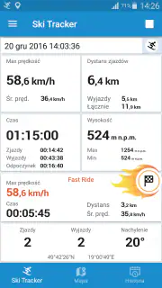 EXA Ski Tracker screenshot 6