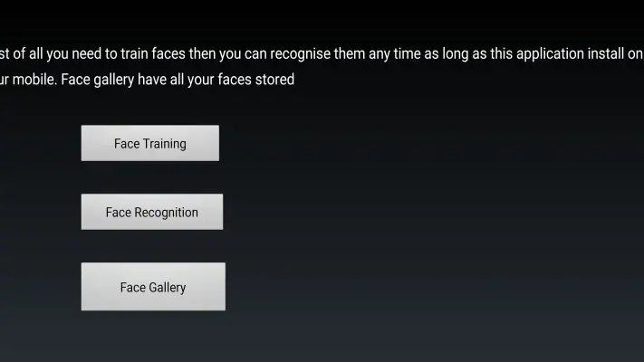 Face Recognition screenshot 1