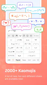 Facemoji AI Emoji Keyboard screenshot