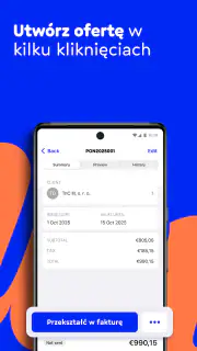 Faktury i oferty - Billdu app screenshot 2