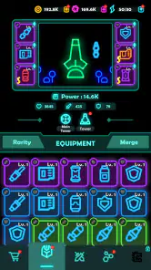 Falltopia: Epic Space Idle RPG screenshot