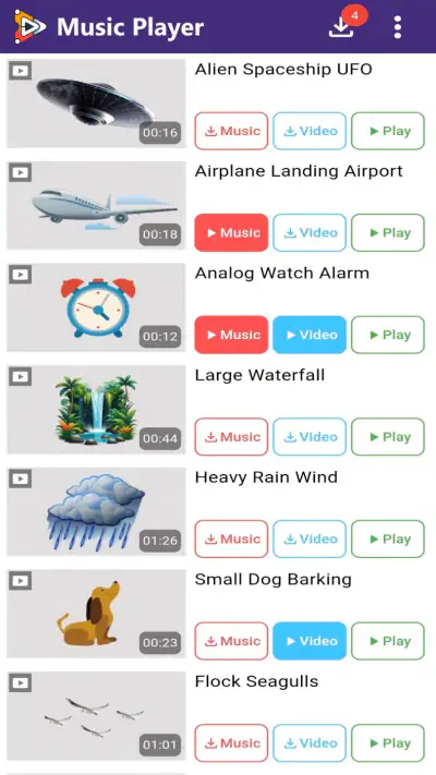 FastSave: Music Player screenshot 1