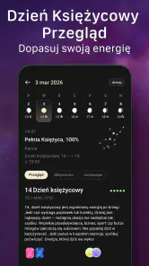 Fazy Księżyca: Kalendarz MoonX screenshot