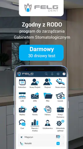 FELG Dent - zarządzanie Gabine screenshot 1