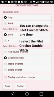 Filet Crochet Pattern Creator screenshot 7