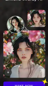 Film o zamianie twarzy AI Art screenshot