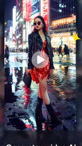 Film o zamianie twarzy AI Art screenshot