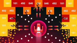 Fire Hero 2D - KosmoStrzelanka screenshot 1