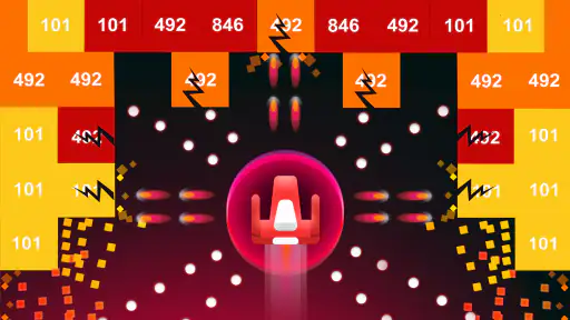 Fire Hero 2D - KosmoStrzelanka screenshot 1