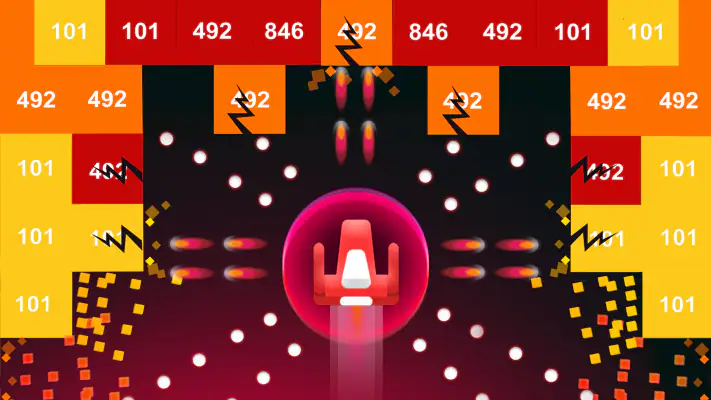 Fire Hero 2D - KosmoStrzelanka screenshot 1