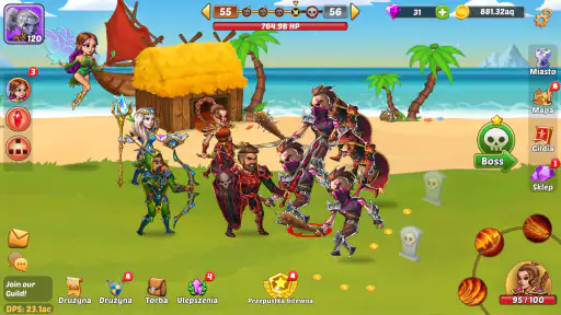 Firestone – Idle Clicker RPG screenshot