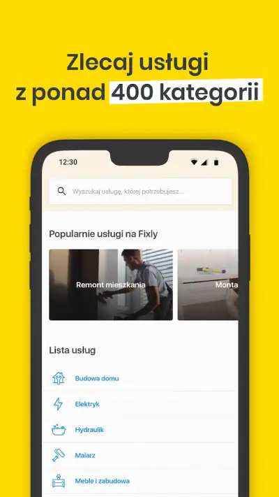Fixly - do usług! screenshot 1