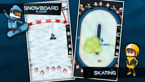 Flick Champions Winter Sports screenshot