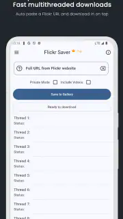 Flickr Saver screenshot 1