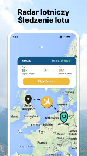 FlightRadar – śledzenie lotów screenshot 1