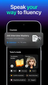Fluently - AI English Tutor screenshot