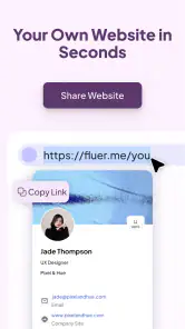 Fluer: Cyfrowa wizytówka screenshot