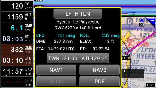 FLY is FUN Aviation Navigation screenshot