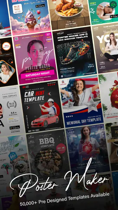 Flyer, Poster & Graphic Design screenshot 1