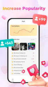 Followers & Like -TikTracker screenshot