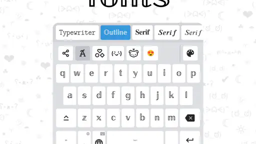 Fonts - Czcionki Klawiatura screenshot