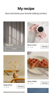 Foodie - Filter & Film Camera screenshot