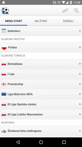 Football Mania Wyniki Na Żywo screenshot 1