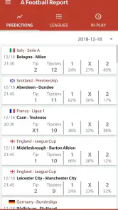 Football Tips & Stats - AFR screenshot