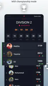 Footbar screenshot
